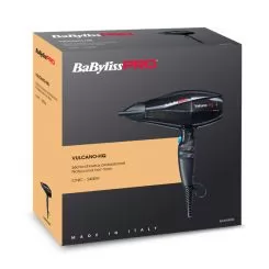 Фото Профессиональный фен Babyliss Pro Vulcano HQ V3 Black ionic 2400 Вт. - 4